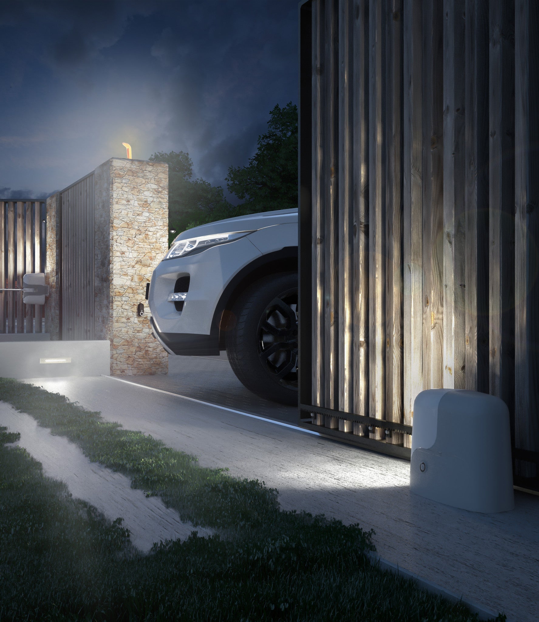 Key Automation Home Gate & Garden Light System - Powered Gates Australia