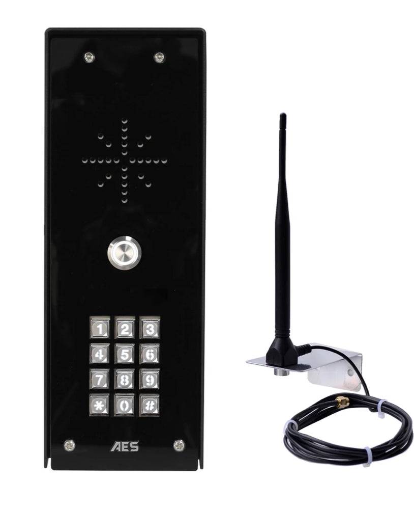 Intercom - 4G Gsm Audio by AES - with pin code keypad - Australia - Powered Gates Australia