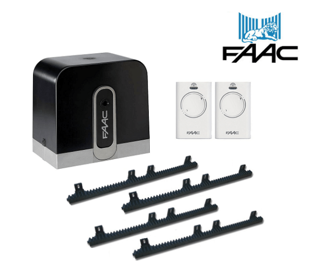 FAAC C720 Electric Sliding Gate Motor 24v Residential Kit - 400kg - Italian Made - Powered Gates Australia